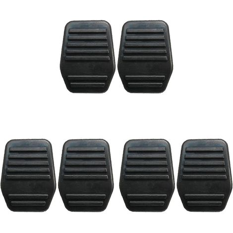 6X Revêtement en caoutchouc pour pédales Ford Transit Mk6 Mk7 2000-2014 6789917 (1/5)