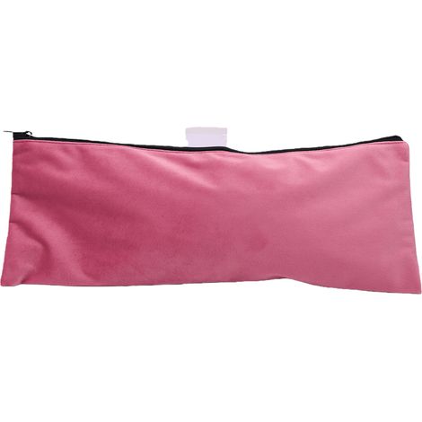Sac vide de carreaux de Mahjong, rangement Portable de maquillage avec fermeture éclair pour les voyages en plein air, les amateurs de jeux de fête, rose (1/5)