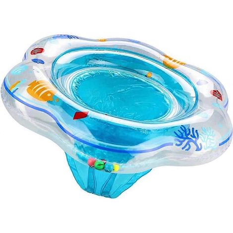 Bouée gonflable pour bébé, idéale pour la natation, la piscine et comme siège de flottaison pour les enfants de 6 à 48 mois. (1/4)