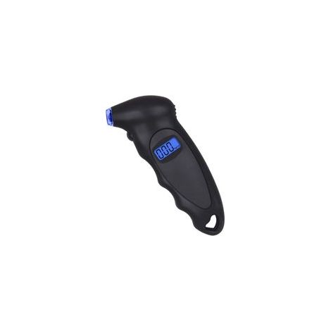Manometre Pression Pneu, Manomètre Pression Numérique, 150 PSI 4 Paramètres, jauge de pression des pneus pour moto de voiture, noir (1 paquet) (1/4)