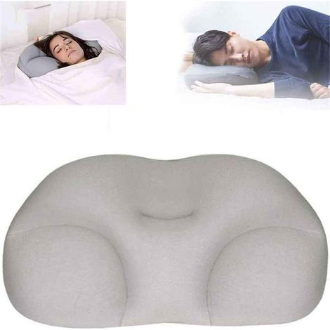 Nouvel oreiller à sommeil rapide, oreiller de sommeil esthétique en forme de nuage avec effet rafraîchissant pour oreiller ergonomique en mousse à mémoire de forme en forme de papillon-AquaForge (1/5)