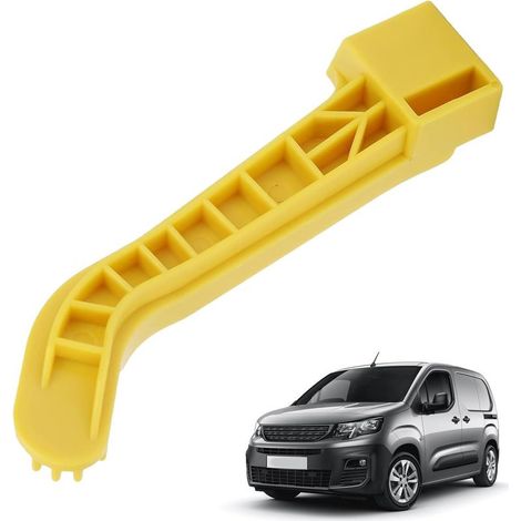 Manilla de apertura del capó 7934E7 7934C5, apertura del capó delantero, manilla de bloqueo del capó compatible con Citroën Berlingo y Peugeot Partner (1/5)