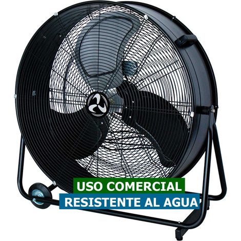 Ventilateur sur pied CASAFAN DF 800 123W 3 vitesses D80cm Noir (1/4)
