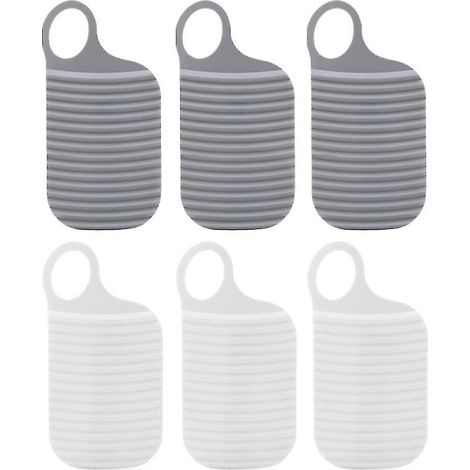 Lot de 6 petites planches à laver double face