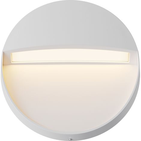 Maytoni Mane Round Lampada da parete a filo per esterni bianca 3000K 100lm IP54 (1/5)