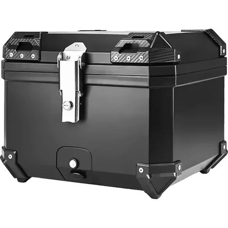Coffre de moto, étanche, système de libération rapide, 45L Boîte Noire