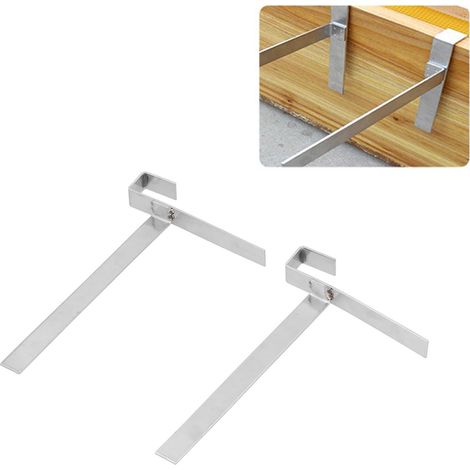 Bienenrahmenhalter 510 Edelstahl Modell 23,3 x 13,5 cm 250 g 2 Stück (1/5)