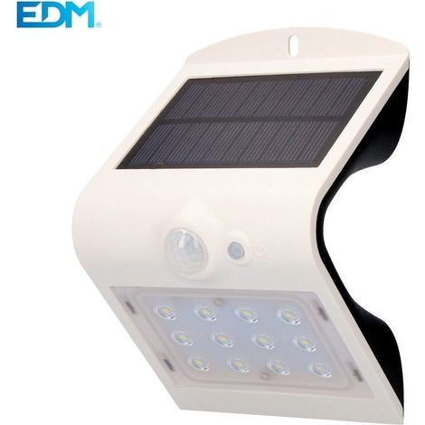 edm EDM 1,5W Applique Solare Bianca Esterno