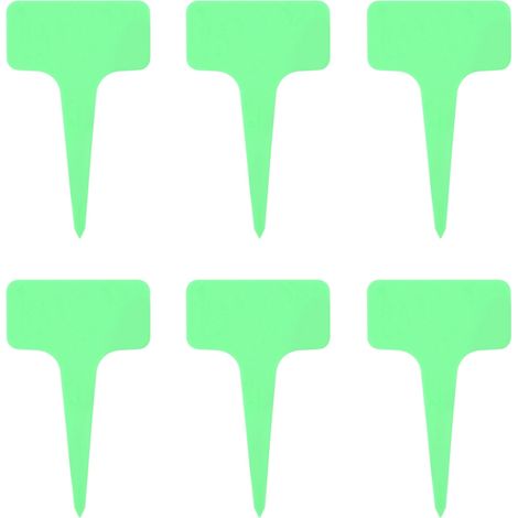 50 étiquettes florales en forme de T, inserts de sol 610 cm (1/5)
