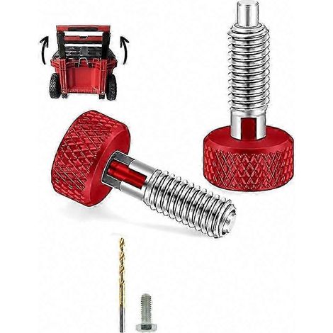 Poignées Packout avec axes à dégagement rapide pour retrait et remplacement faciles (1/5)