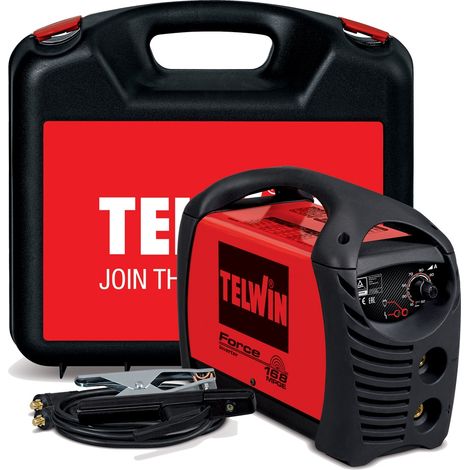 Saldatrice inverter Telwin Force MPGE 168 816211 - Rosso (1/10)
