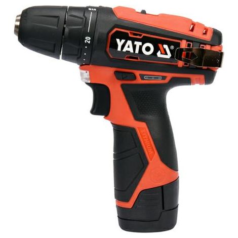 TRAPANO AVVITATORE YATO 12V 30Nm 1 x 2.0Ah LI-ION YT-82901 (1/2)