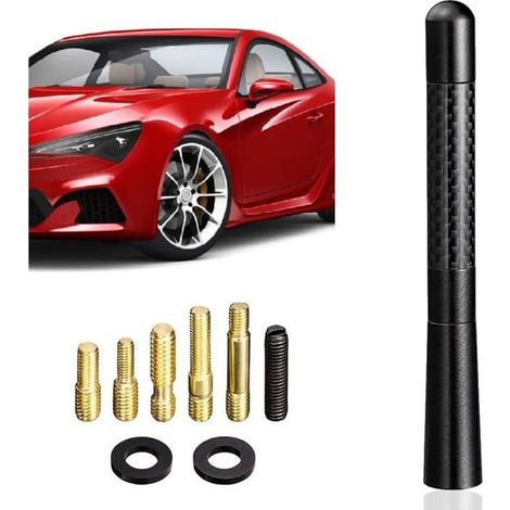 12CM Remplacement Universelle Antenne Auto avec Fonction de Réception AM FM/Dab Puissante (1/3)