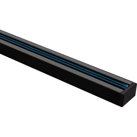 Binario Monofase UltraPower per Faretti LED 1 Metro Nero