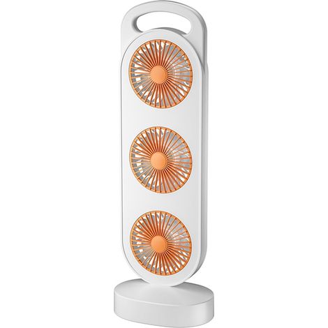 Ventilateur Sans Fil Rechargeable  à Main Discret pour Bureau (1/5)