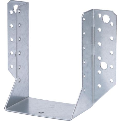 Sabot de poutre type A à ailes extérieures 100 x 140 mm – Acier galvanisé sendzimir – Marque