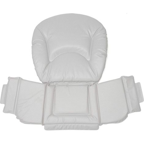 Foppapedretti Cuscino Imbottito Ricambio Originale per Seggiolone IlSediolone, per bambini, in Morbida Spugna Rivestita in PVC, Igienico Lavabile e Anatomico, Seduta Confortevole, Pois (1/3)