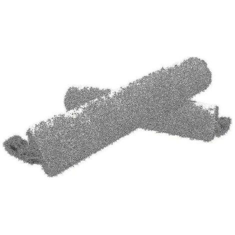 QORVA-Lot de 2 brosses à rouleau lavables pour aspirateur sans fil H13 M13
