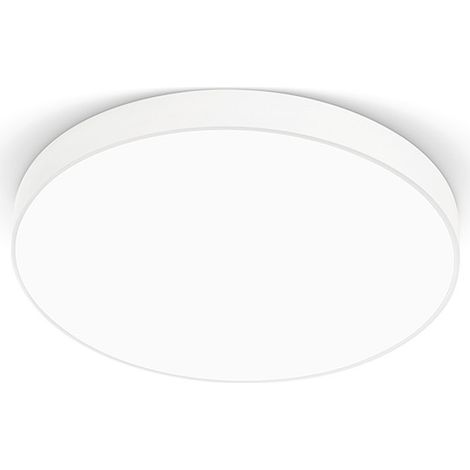 Plafonnier Rond Gpl300N En Aluminium Blanc Mat 40W Led Intégré 4000K Lumière Naturelle - Gealuce Ceiling Design Lighting (1/3)