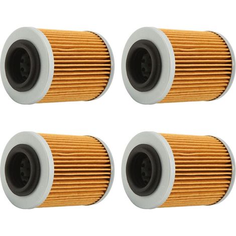 TONYSA 4pcs Oil Filter 420256188 KN152 HF152 Oil Filter Replacement for CAN AM 330 400 450 500 2003-2017 (1/4)