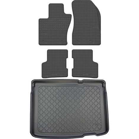Set di tappetini in gomma per auto e tappetino per bagagliaio per Jeep Renegade SUV dal 09.2014