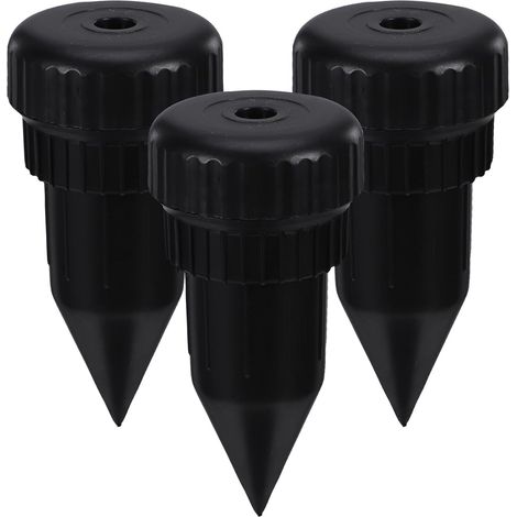 Cache-clés Étanche pour Tête D'arrosage Jardin 3 Pièces, Boîte à Clés Extérieure Sécurisée en Plastique Résistant, Porte-clés Multifonction pour Rangement Discret en