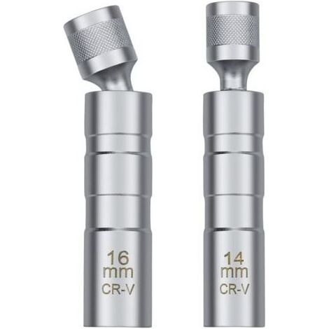 Llave magnética universal para bujías de 14/16 mm, herramienta para extraer bujías de automóviles. (1/5)