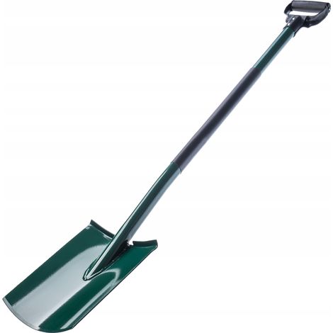 KADAX Spaten, Grabspaten für Garten, Rechteck, Grün, 18 x 118 cm (1/5)