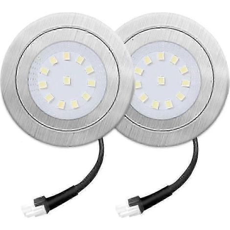 2er-Pack Dunstabzugshaubenlampen 1,5 W – 12 V DC Küchenherdlampen-Ersatz, entspricht 20-W-Halogenlampen (1/5)