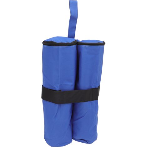 Sacs de lestage extra larges et ultra-résistants pour tentes pliantes, pare-soleil et abris extérieurs coupe-vent, bleu royal (1/5)
