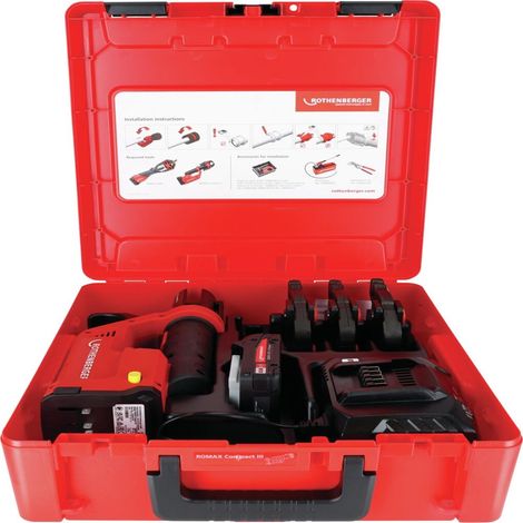 ROTHENBERGER ROMAX COMPACT III Set SV12-14-16, 2Ah, EU, CAS - 1000004436 (1/3)
