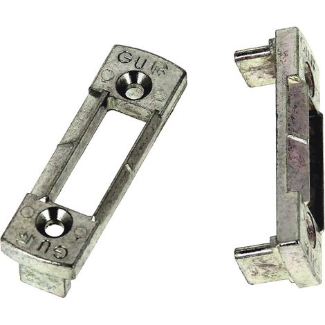 Ferco – Gâche pour crémone 1/2 tour – Pour menuiseries PVC et aluminium – Recouvrement 18/20 mm – Poids max 80 kg