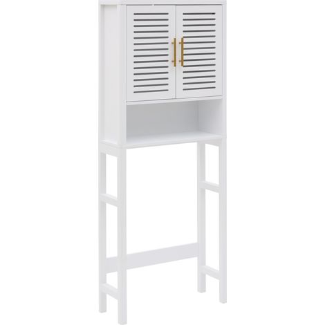 Meuble wc orea rectangulaire 25x67cm blanc - 5five (1/2)
