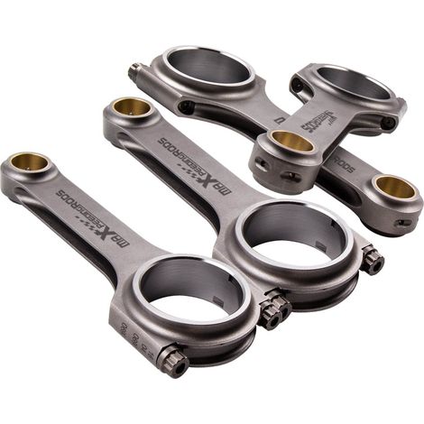 4x Connecting Rods For Alfa Romeo Nord 2000 H Beam Conrod ARP 2000 Bolts 157mm (1/5)