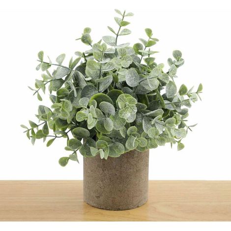 Set de 3 Plantes Artificielles en Pot - Fleurs Simili Plastique Résistantes - Déco Intérieur & Extérieur - Idéal Maison, Bureau, Salon (1/5)