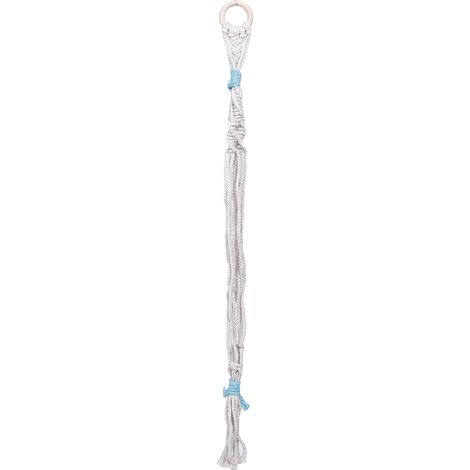Panier Suspension Coton Tissé Main Support Pot Fleuri Décoration Jardin Intérieur Extérieur 1 Pièce (1/5)