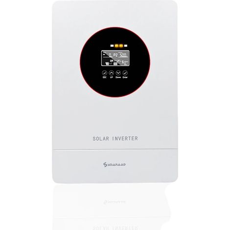 Inversor CC/CA, salida de onda sinusoidal pura, cargador solar MPPT integrado, 6,2 kW 48 V, 220 V-230 V (1/2)