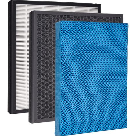 Filterset AC4158 + AC4155 für den Luftbefeuchter und Luftreiniger PHILIPS AC4080 Philips AC4081 FA24 (1/4)