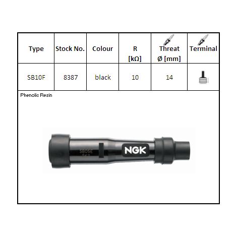 NGK Zündkerze SB10F (Code 8387) YBX