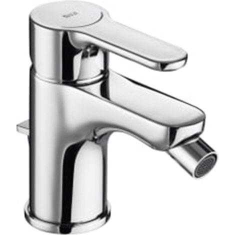 Mitigeur bidet L20 avec vidage automatique tirette - Chromé - Roca - A5A6A09C00