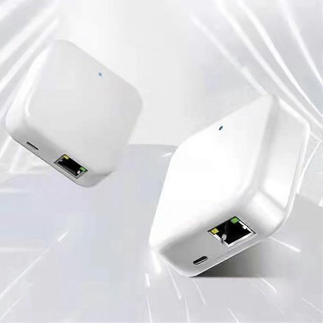 Passerelle WiFi pour serrure de porte intelligente, compatible avec TTLock G2 et G3, prend en charge le contrôle d'accès à distance et l'intégration à la maison intelligente. (1/5)