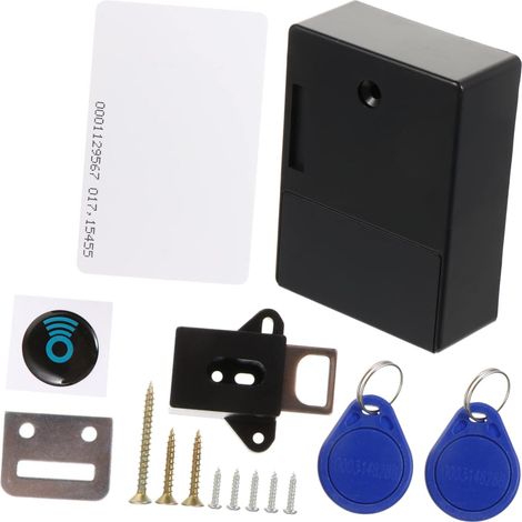 Serrure électronique invisible pour armoire (1/5)