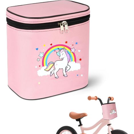 Panier de Vélo, Tissu Oxford Imperméable Panier Velo Enfant, Accessoires Vélo Enfants, Convient au Scooter de Tricycle de vélo d'équilibre pour Enfants (1/5)