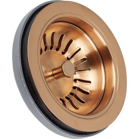 Basket universale per lavelli cucina con troppo pieno colore rame spazzolato LIRA 1745.079 Rame (1/4)