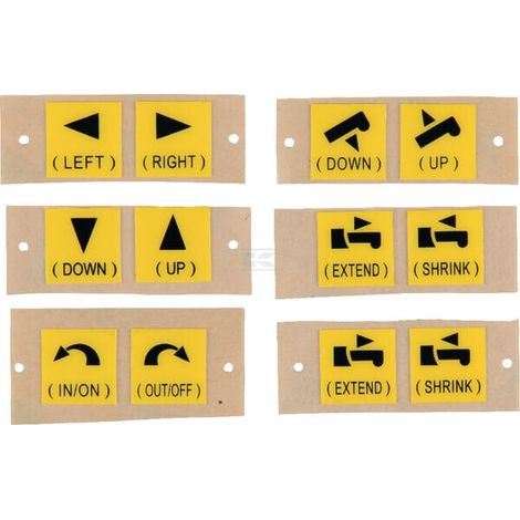 Set de adhesivos Apollo APOLLO H19STICKER2