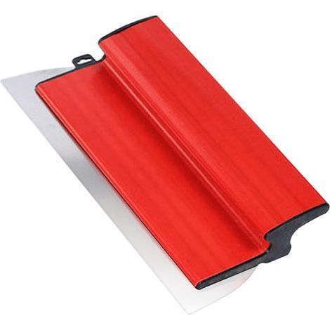 1 Lisseuse Enduit 25cm, Lame Acier Inoxydable, Manche Ergonomique, Outil Placo Grande Surface (1/5)
