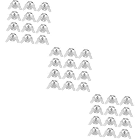 WOONEKY Lot de 3 protections d'angle métalliques pour meubles, concept (1/5)