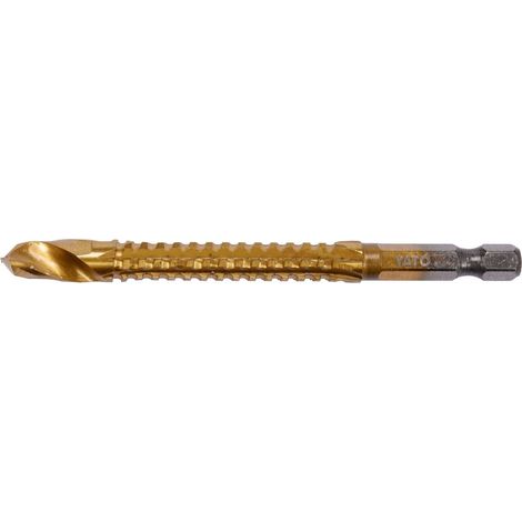 Bohrer für Metall 8,0 mm HSS-TiN Sechskant YT-44826 yato (1/5)
