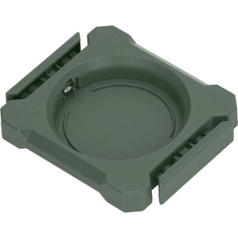 Ouvre-canette 2 en 1 en ABS, portable, à pression et rotation, pour cocktails et boissons, vert olive