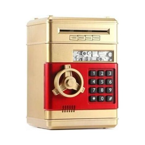 BARKBUSTERS Tirelire électronique coffre-fort tirelires pour enfants pièces numériques économie d'argent coffre-fort Mini ATM Machine enfant cadeaux de noël (1/4)